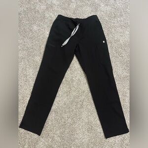 FIGS Black Technical Scrub Pant